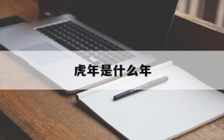 虎年是什么年