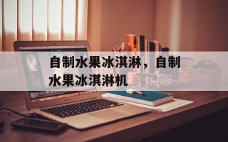 自制水果冰淇淋，自制水果冰淇淋机