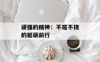 顽强的精神：不屈不挠的砥砺前行