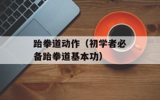 跆拳道动作（初学者必备跆拳道基本功）