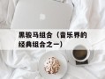 黑骏马组合（音乐界的经典组合之一）