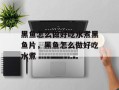 黑鱼怎么做好吃水煮黑鱼片，黑鱼怎么做好吃水煮
