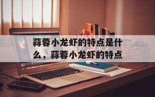 蒜蓉小龙虾的特点是什么，蒜蓉小龙虾的特点