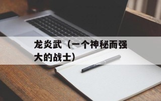 龙炎武（一个神秘而强大的战士）