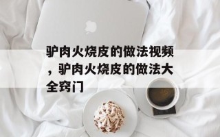驴肉火烧皮的做法视频，驴肉火烧皮的做法大全窍门