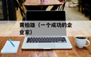 黄柏雄（一个成功的企业家）