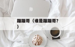 蹦蹦哥（谁是蹦蹦哥？）