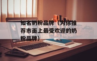 知名奶粉品牌（为你推荐市面上最受欢迎的奶粉品牌）
