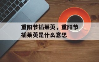 重阳节插茱萸，重阳节插茱萸是什么意思