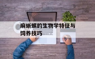麻蜥蜴的生物学特征与饲养技巧