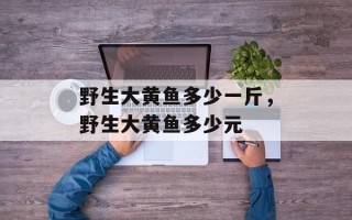 野生大黄鱼多少一斤，野生大黄鱼多少元
