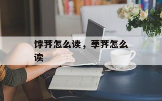 饽荠怎么读，荸荠怎么读