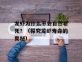 龙虾为什么不会自然老死？（探究龙虾寿命的奥秘）