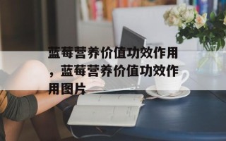 蓝莓营养价值功效作用，蓝莓营养价值功效作用图片