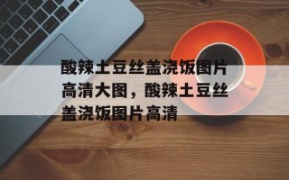 酸辣土豆丝盖浇饭图片高清大图，酸辣土豆丝盖浇饭图片高清