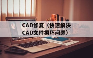 CAD修复（快速解决CAD文件损坏问题）