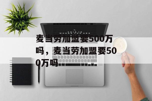 麦当劳加盟要500万吗，麦当劳加盟要500万吗-第1张图片-