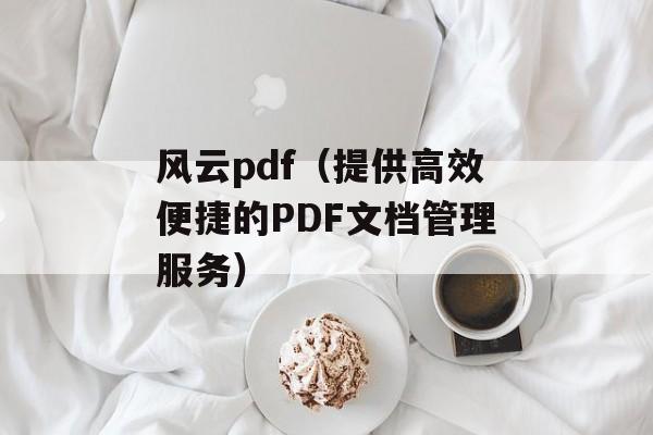 风云pdf（提供高效便捷的PDF文档管理服务）-第1张图片-