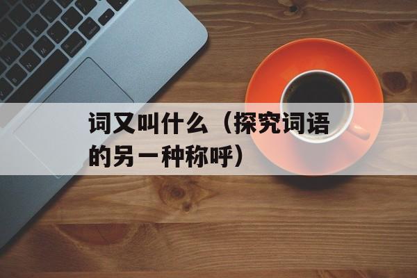 词又叫什么（探究词语的另一种称呼）-第1张图片-