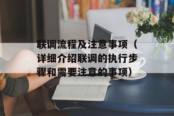 联调流程及注意事项（详细介绍联调的执行步骤和需要注意的事项）-第1张图片-