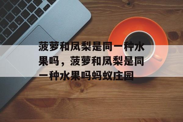 菠萝和凤梨是同一种水果吗，菠萝和凤梨是同一种水果吗蚂蚁庄园-第1张图片-